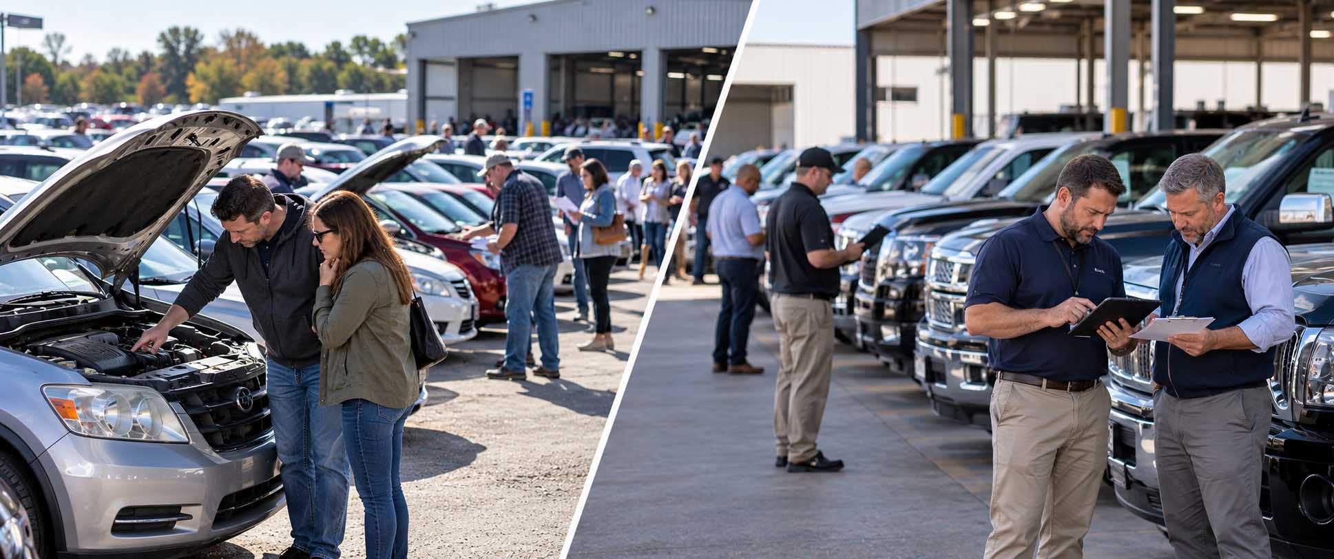 Public Car Auctions vs Dealer-Only Auctions: Who Can Bid and Buy?